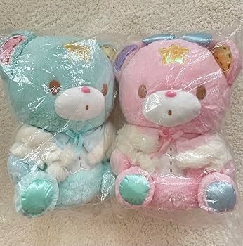 Amazon.co.jp: キキララ パフポフ 特大 BIG ぬいぐるみ 限定 : おもちゃ