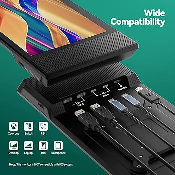 Amazon.co.jp: Kwumsy L1 モバイルモニター タッチパネル 12.3インチ