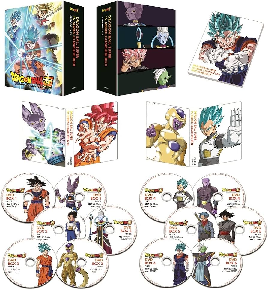 Amazon.co.jp: ドラゴンボール超 TVシリーズ コンプリートDVD BOX 上巻
