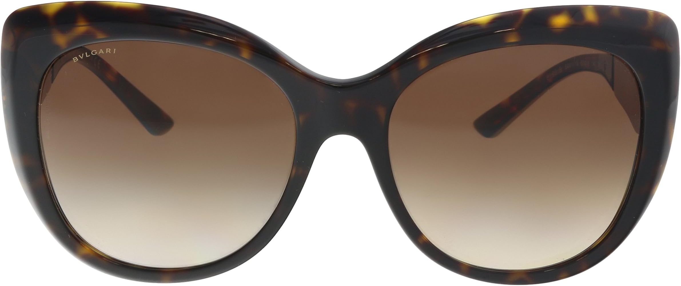 Amazon.com: Sunglasses Bvlgari BV 8198 B 544113 Dark Havana/Brown