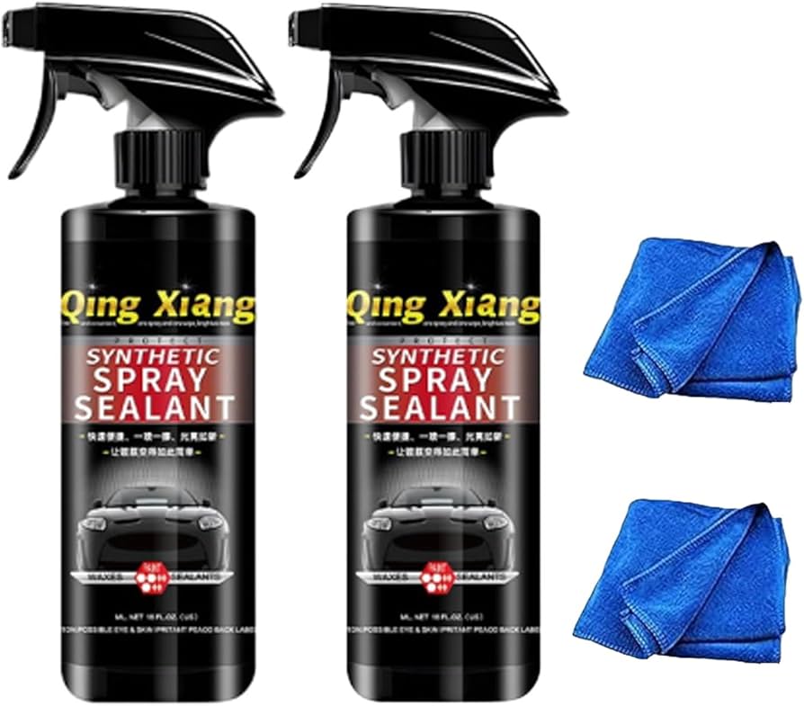 Amazon | 車用コーティング剤、Qing Xiang Synthetic Spray Sealant