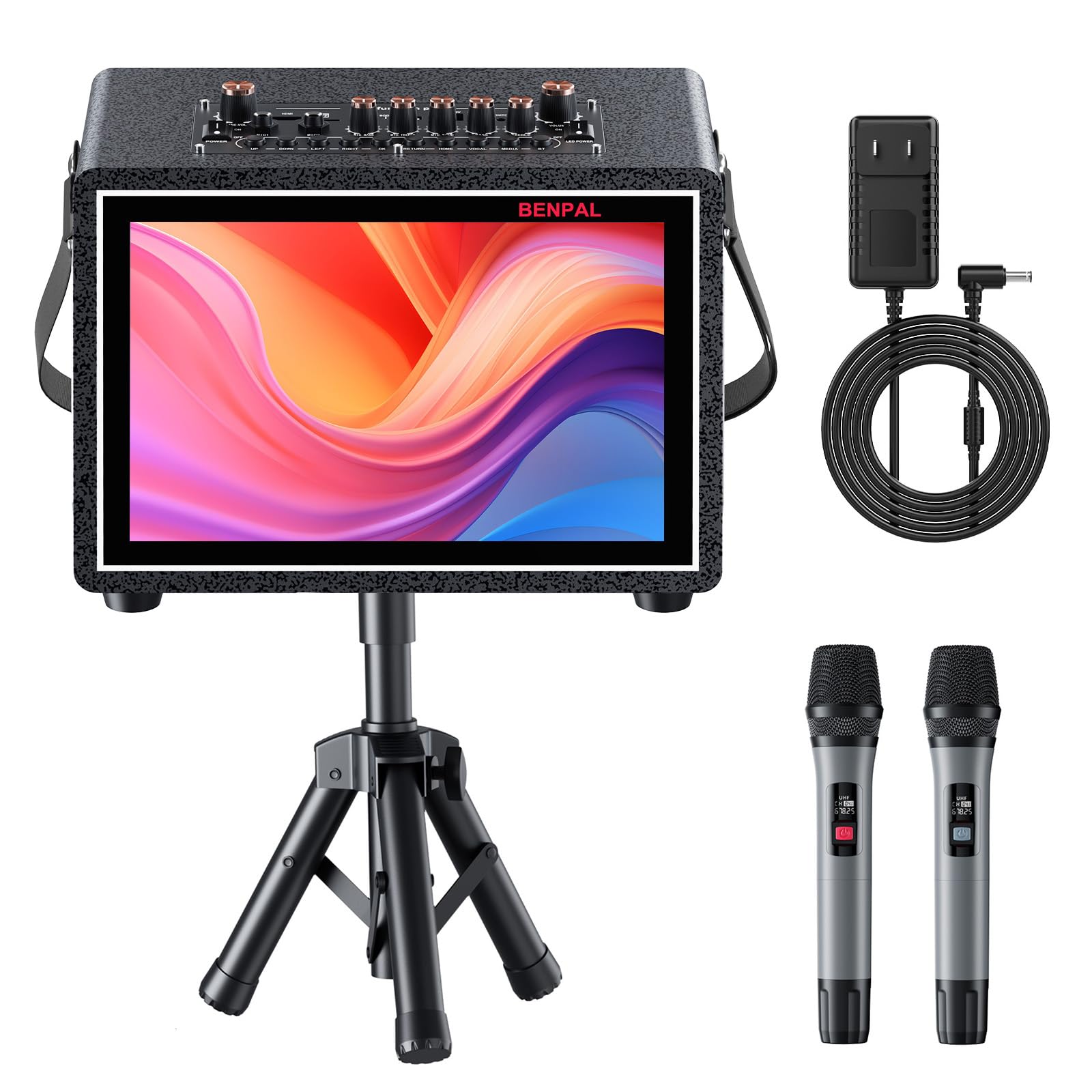 Amazon.com: Karaoke Machine with Lyrics Display,12.1'' Touch