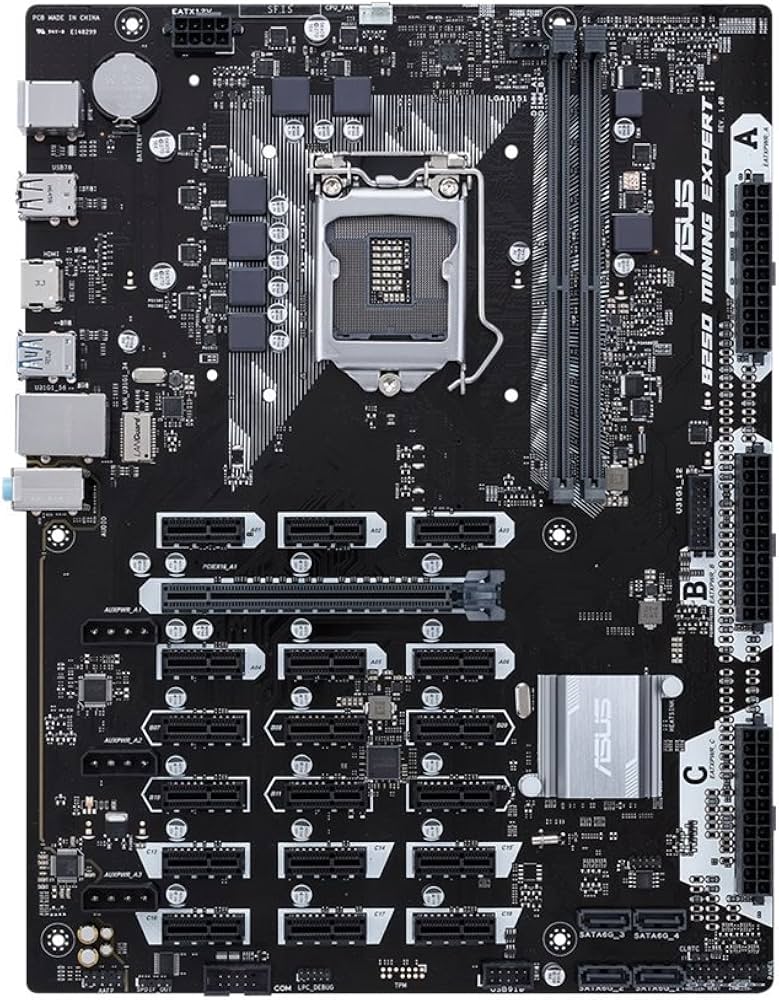 Amazon | ASUS Intel B250 搭載 マザーボード LGA1151対応 B250 MINING