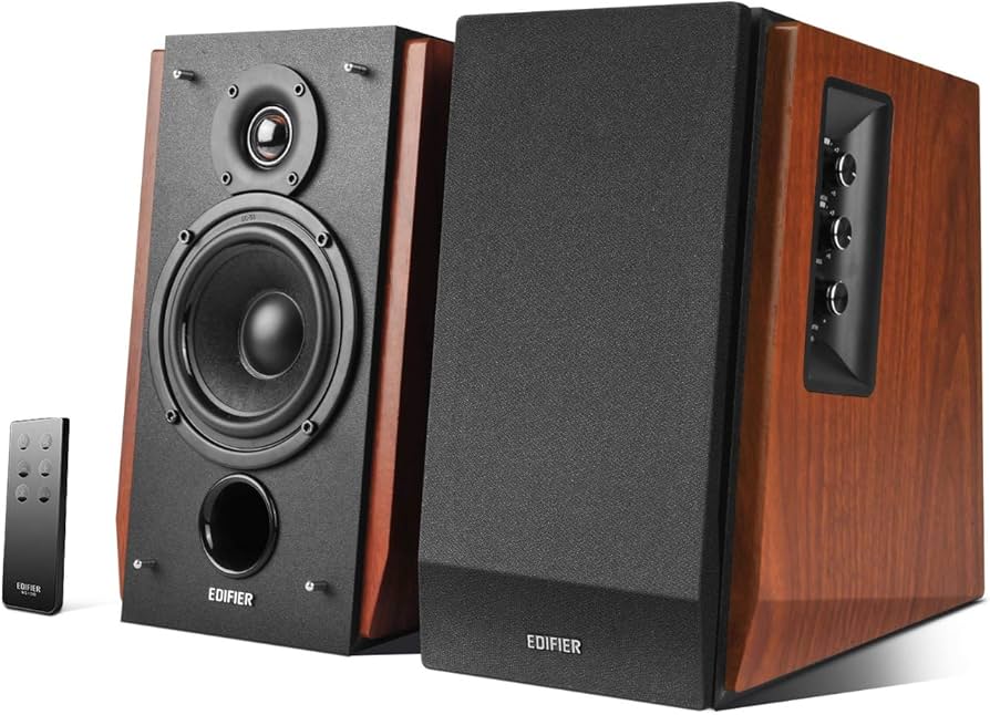 Amazon.com: Edifier R1700BT Bluetooth Bookshelf Speaker - Active