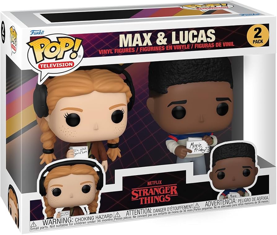 Funko Pop! TV: Stranger Things - Max & Lucas 2-Pack : Amazon.ca