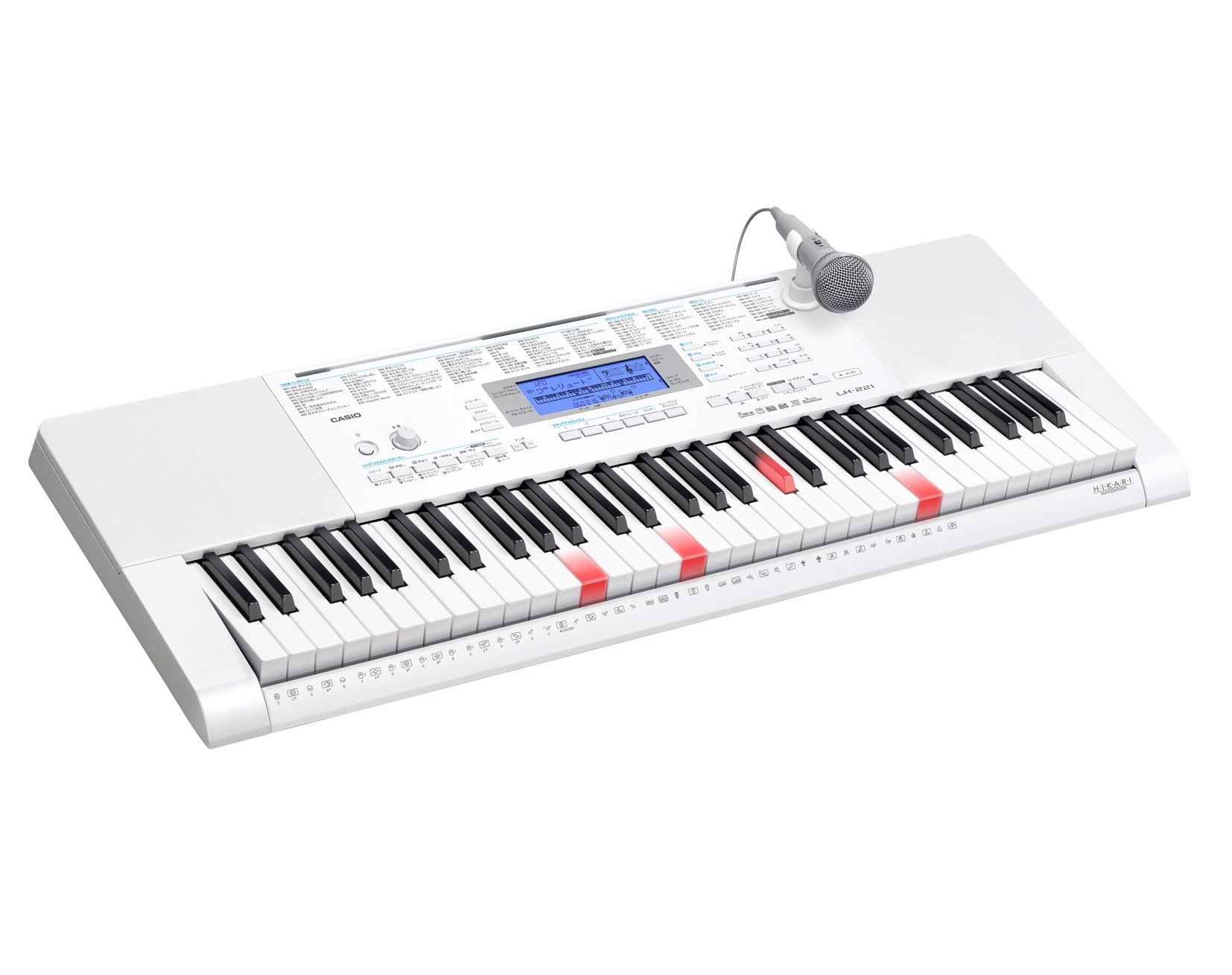 Amazon | カシオ 電子キーボード 61標準鍵 光ナビゲーションキーボード