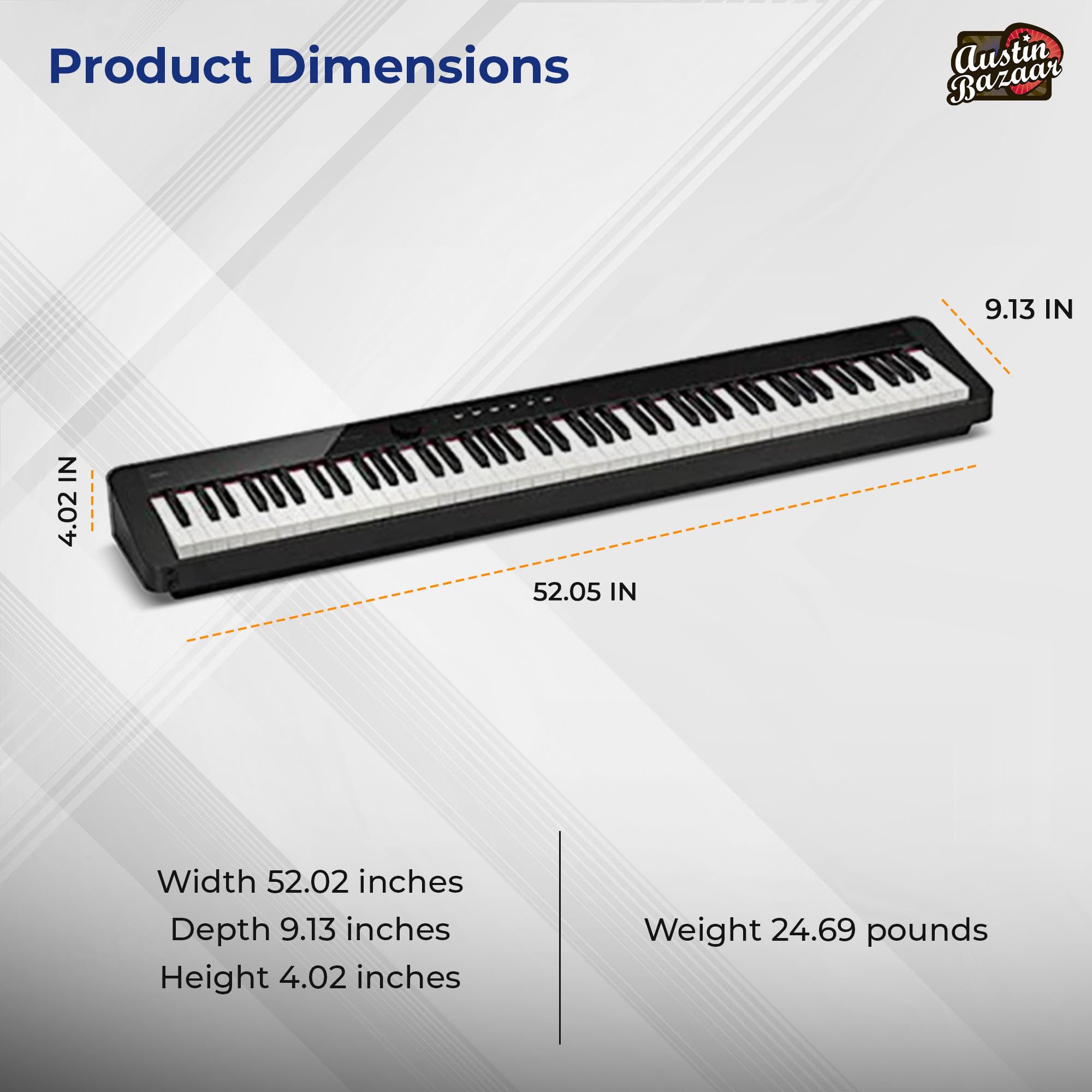 Amazon.com: Casio PX-S1100 Privia Digital Piano - Black Bundle