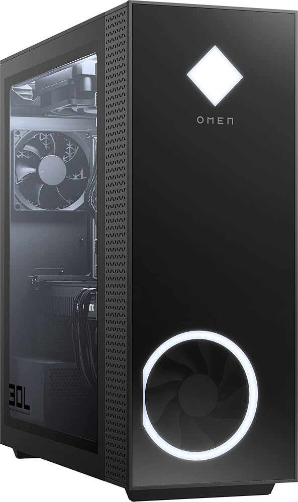 Amazon.com: 2021 HP OMEN 30L Gaming Desktop PC GeForce RTX 3060 Ti