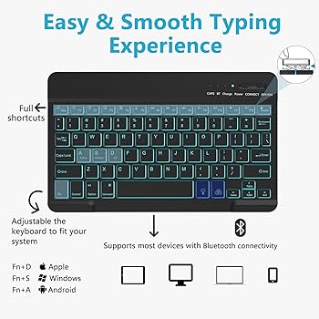 Amazon.com: MMK iPad Pro 11 inch Case with Keyboard (2024 M4