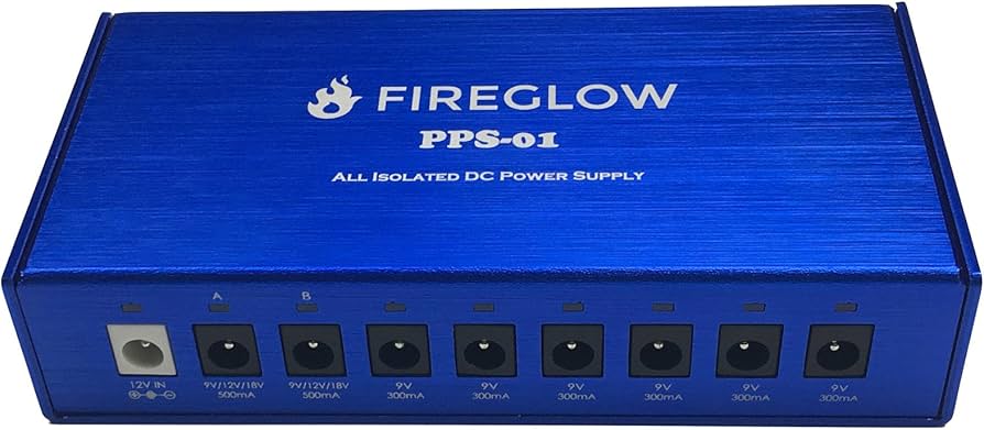 Amazon.co.jp: FIREGLOW オールアイソレーテッド ペダル電源供給