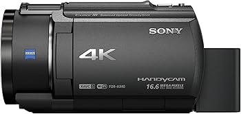 Amazon | SONY ビデオカメラ FDR-AX40 4K 64GB 光学20倍 ブラック