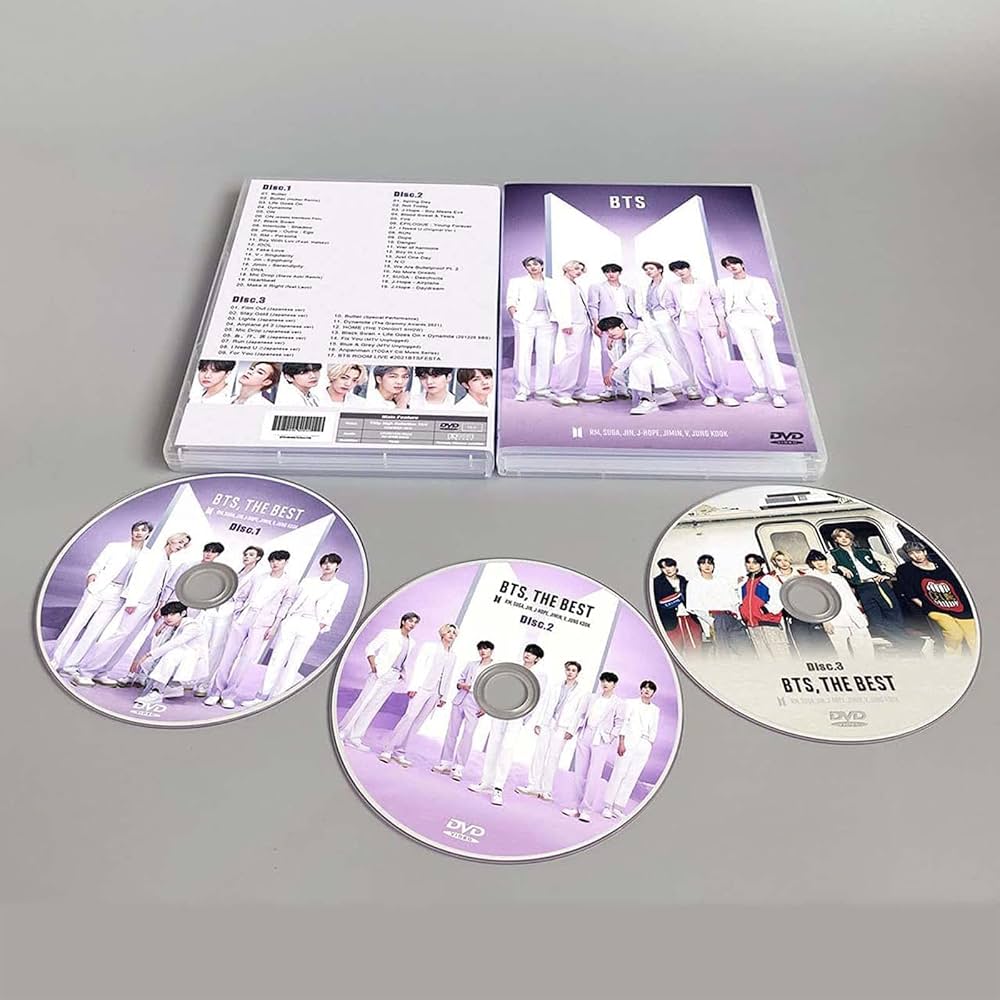 Amazon.co.jp: Bts dvd 防弾少年団 2021新曲MVコレクション 3ディスク