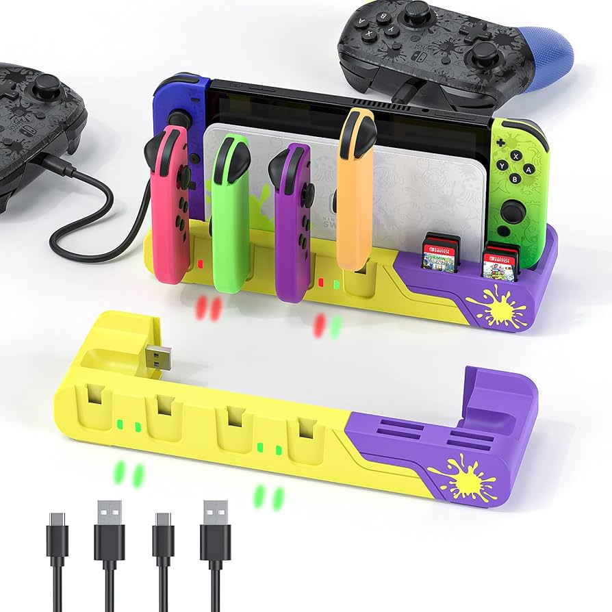 Amazon.com: MLIFEMFUL Switch Charging Station - Charges up to 6