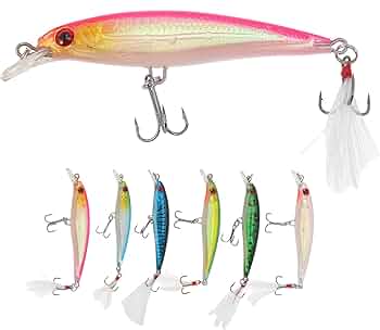 Amazon.co.jp: ibasenice シーバス ルアー セットフローティングミノー