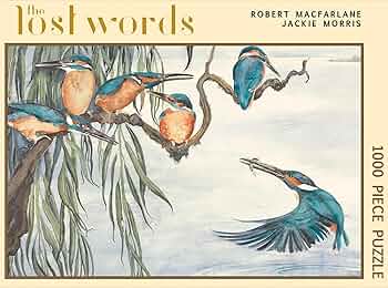 Amazon.com: The Lost Words 1000 Piece Jigsaw Puzzle: Kingfisher