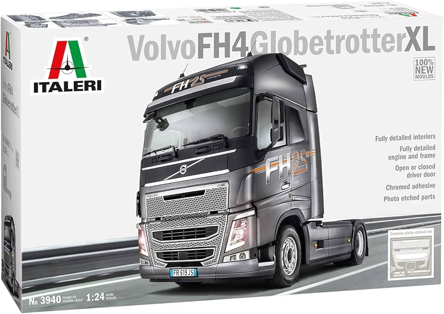 Amazon.com: Italeri 1/24 Volvo FH4 Globetrotter XL 3940 : Arts