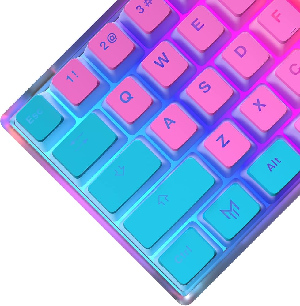 Amazon.co.jp: Clix Matrix 60%ゲーミングキーボード - 高速キーボード