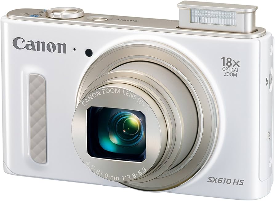 Amazon.com : Canon PowerShot SX610 HS - Wi-Fi Enabled (White