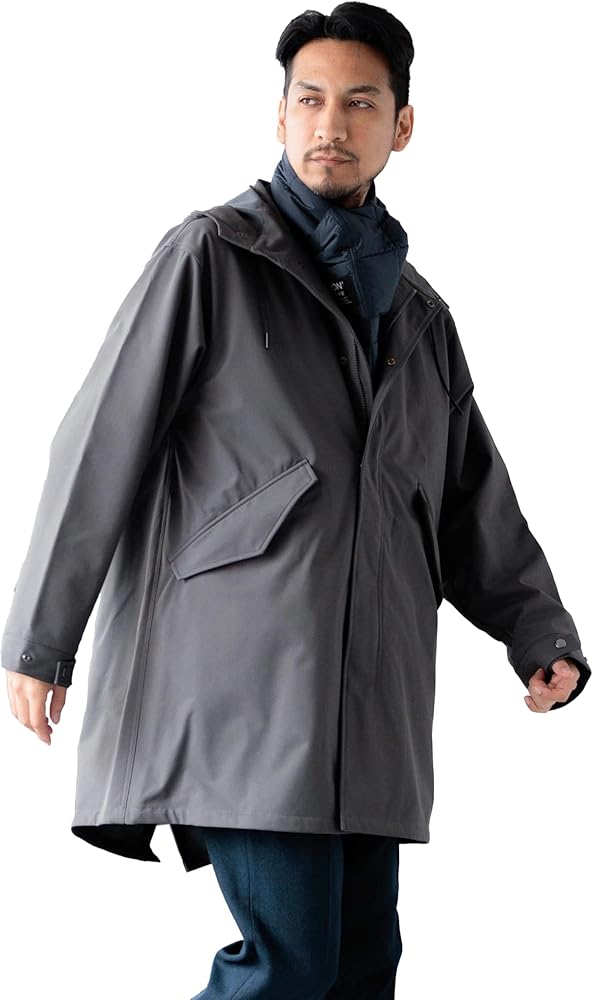 Amazon | [NEVEREND] モッズコート メンズ コート M-51 ミリタリー