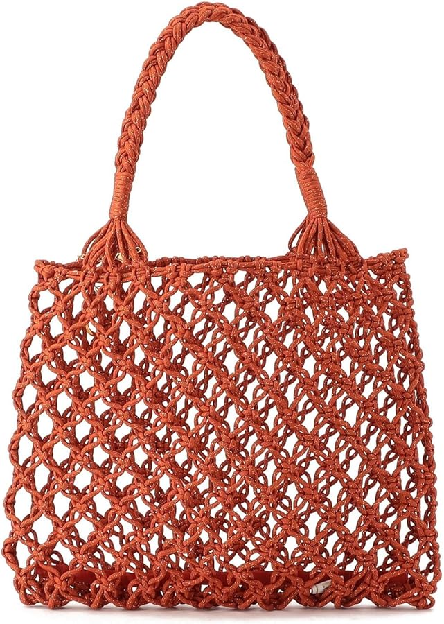 Amazon | 【141325111160620】ユニ マクラメトートバッグ UNI-251160