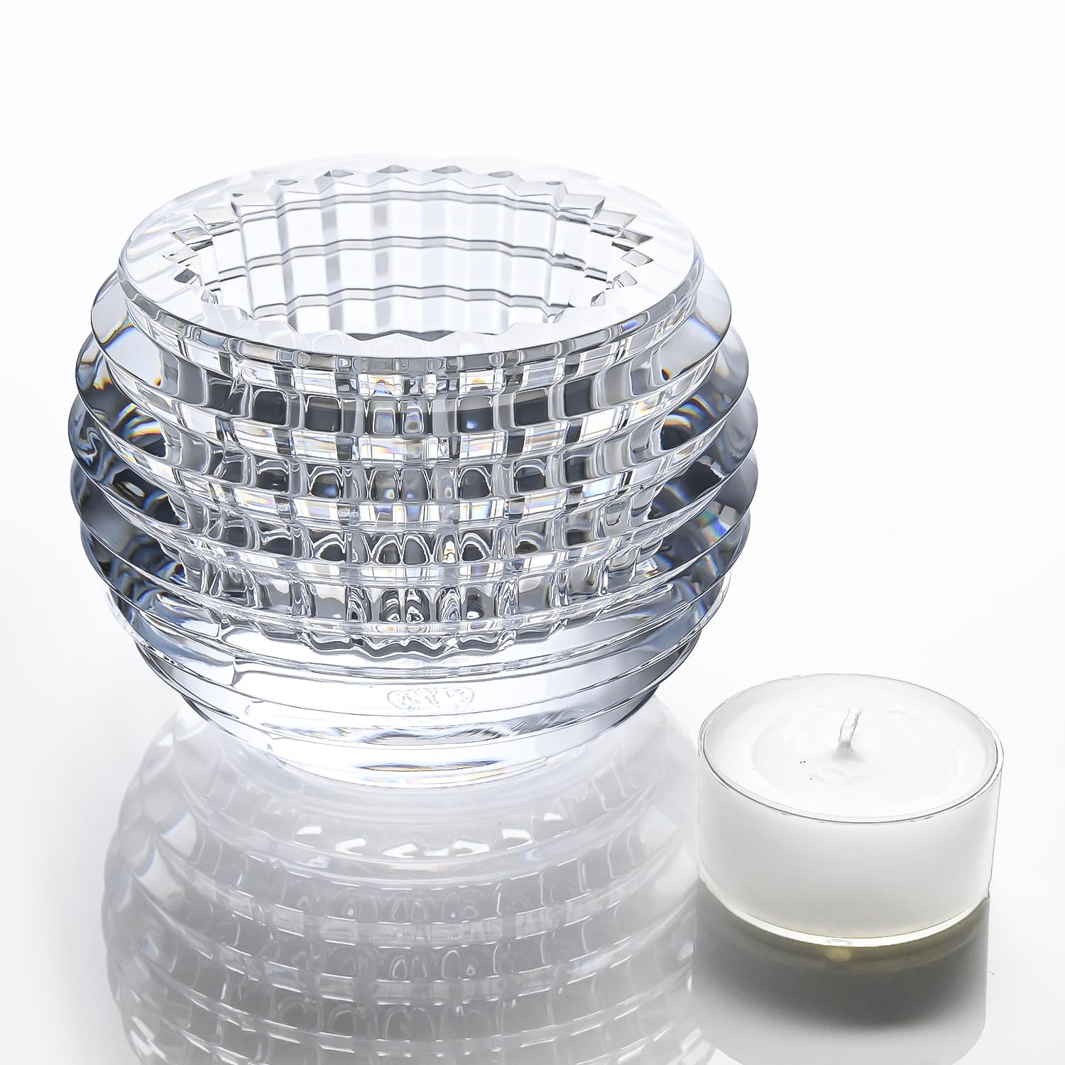 バカラ アイ EYE ホワイト キャンドルホルダー② バカラ アイ EYE