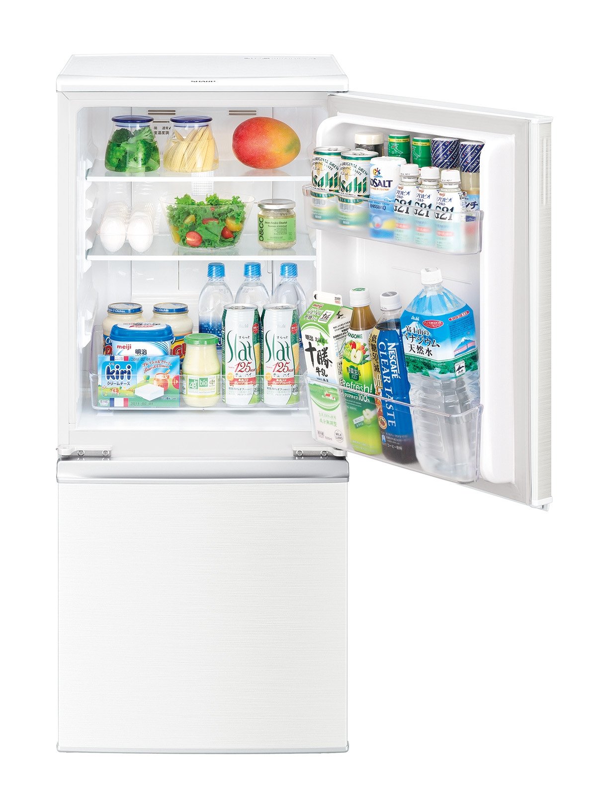 Amazon.co.jp: シャープ 冷蔵庫 つけかえどっちもドアタイプ 137L