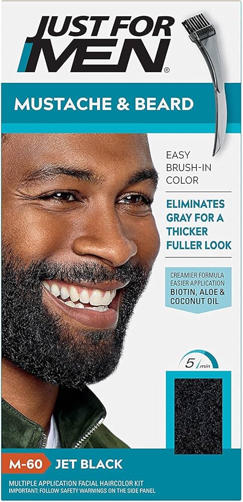Amazon.com: Just For Men Color Gel Mustache, Beard & Sideburns 115