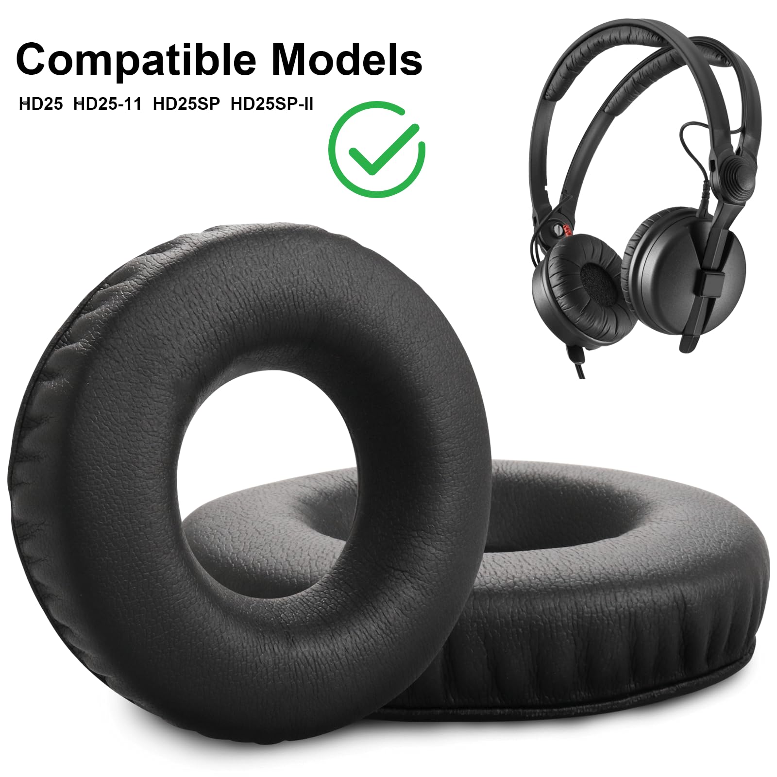 Amazon | HD25交換用イヤーパッドヘッドバンド ゼンハイザー HD25-1