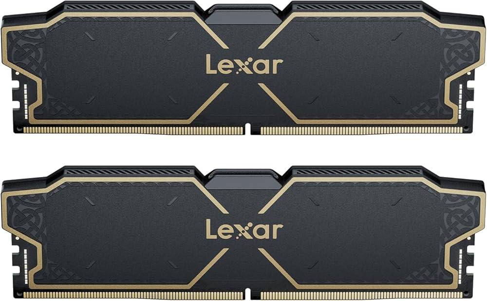 Amazon | Lexar THOR OC DDR5 RAM 32GB キット (2x16GB) 6000MHz DRAM