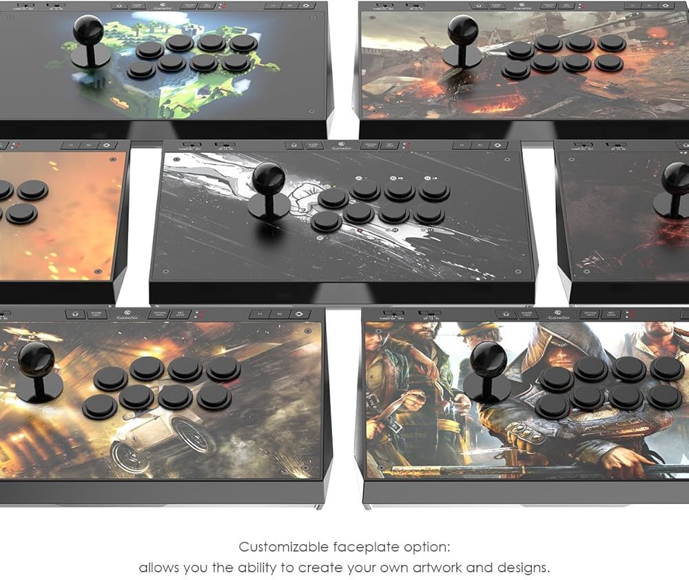 GameSir C2 Arcade Fightstick for Xbox One, PlayStation 4,Windows
