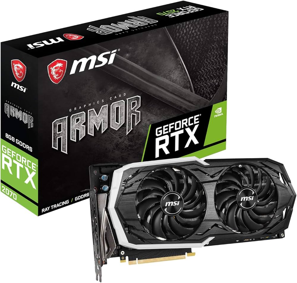 Amazon | MSI GeForce RTX 2070 ARMOR 8G グラフィックスボード