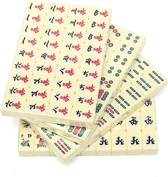 Amazon | Zengxi 麻雀牌 マージャン牌 中国 144タイル麻雀セット