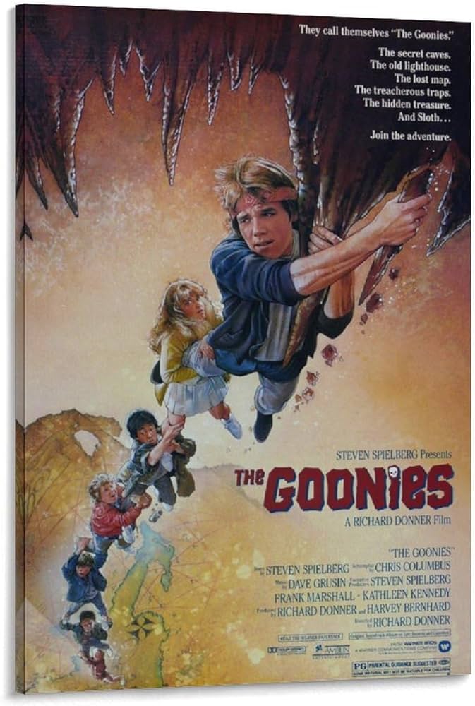 Amazon.co.jp: グーニーズ（1985）ヴィンテージクラシック映画ポスター