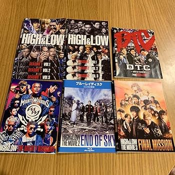 Amazon.co.jp: HiGH&LOWハイアンドローDVDシリーズ計10巻セット