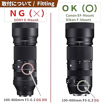 Amazon | F-Foto 三脚座 for シグマ 100-400 mm F5-6.3 DG OS HSM 用