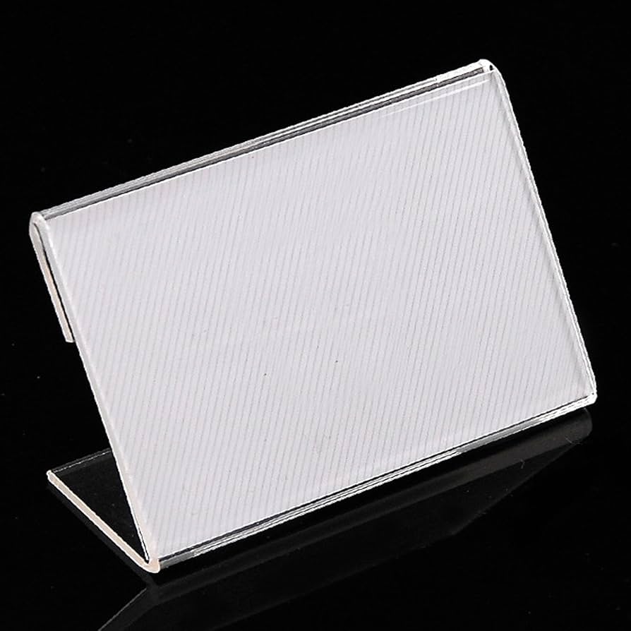 Amazon.co.jp: ZOUZJUN ポップスタンド カード立て L型 名刺サイズ