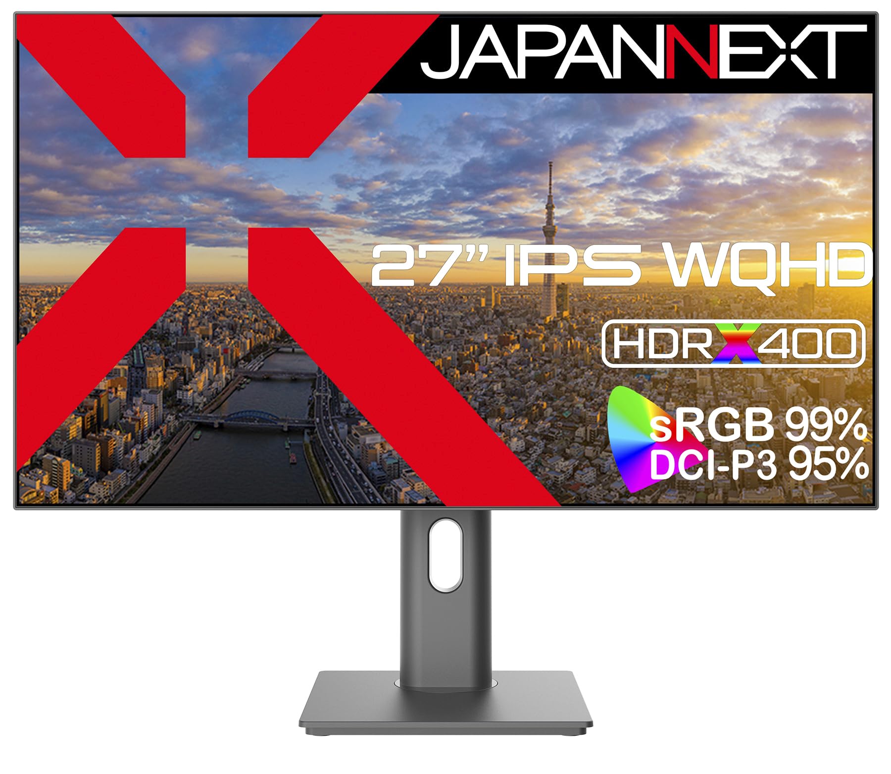 Amazon.co.jp: JAPANNEXT 27インチ モニター WQHD 2560x1440解像度 IPS