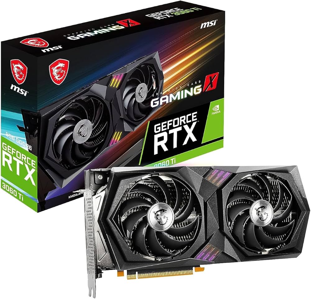 Amazon | MSI GeForce RTX 3060 Ti GAMING X 8G LHR グラフィックス