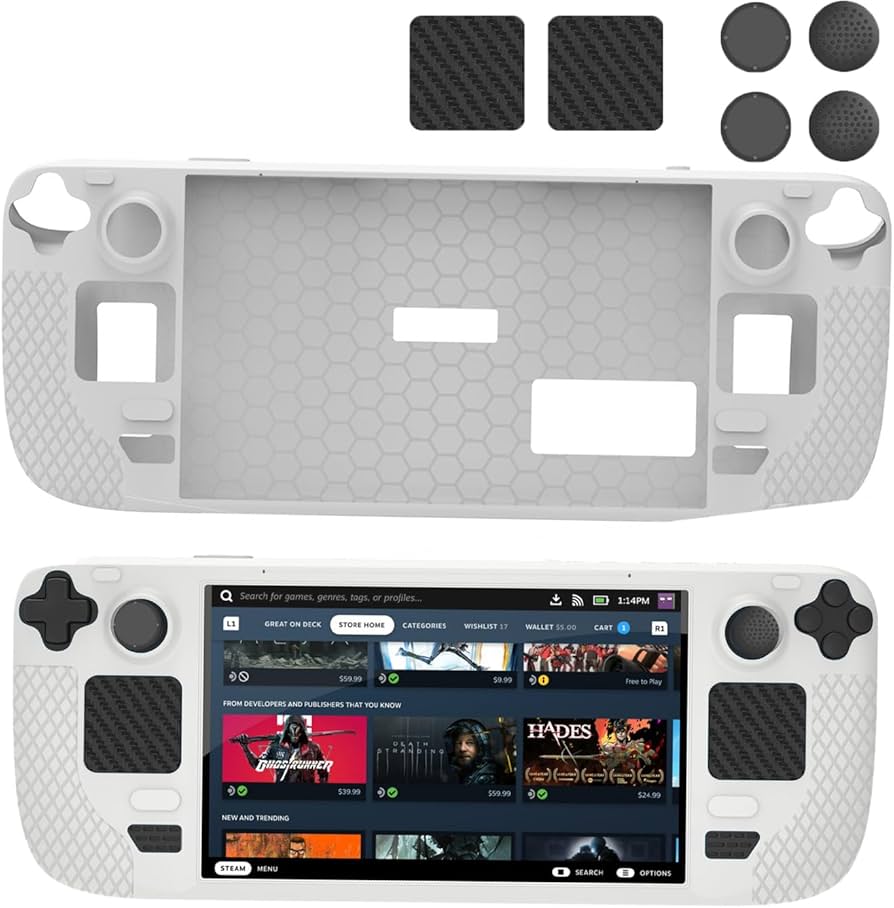 Steam Deck 512GB OLED ケース 充電器付き Amazon.com: Valve Steam