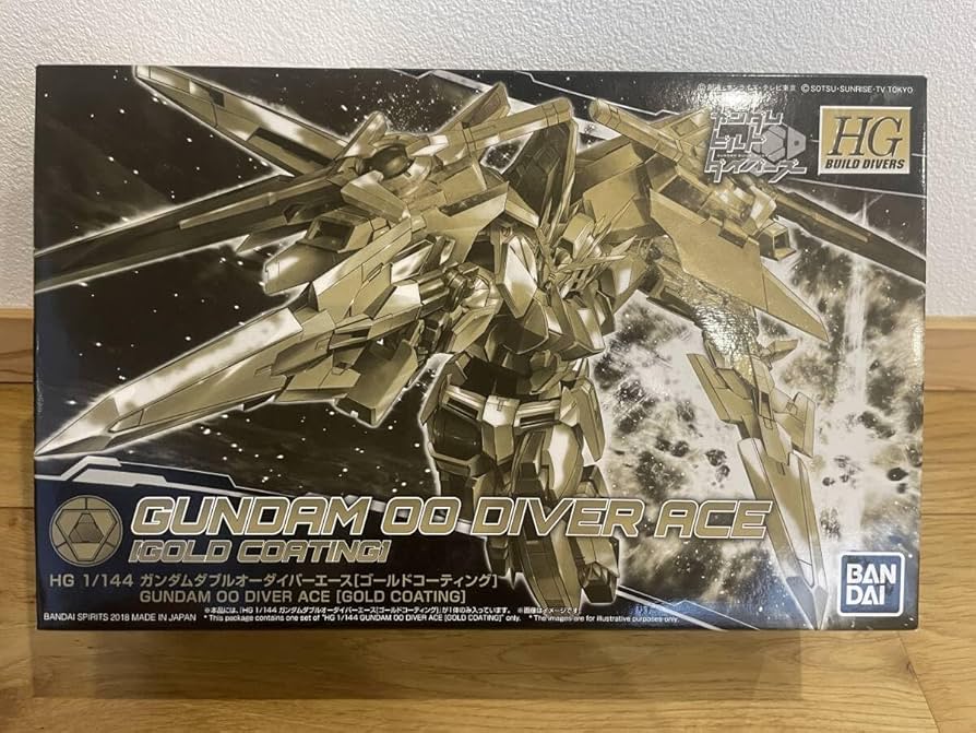 Amazon.co.jp: HG 1/144 ダブルオーダイバーエース ゴールド