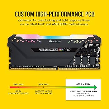 Amazon.com: CORSAIR Vengeance RGB PRO DDR4 RAM 16GB (2x8GB