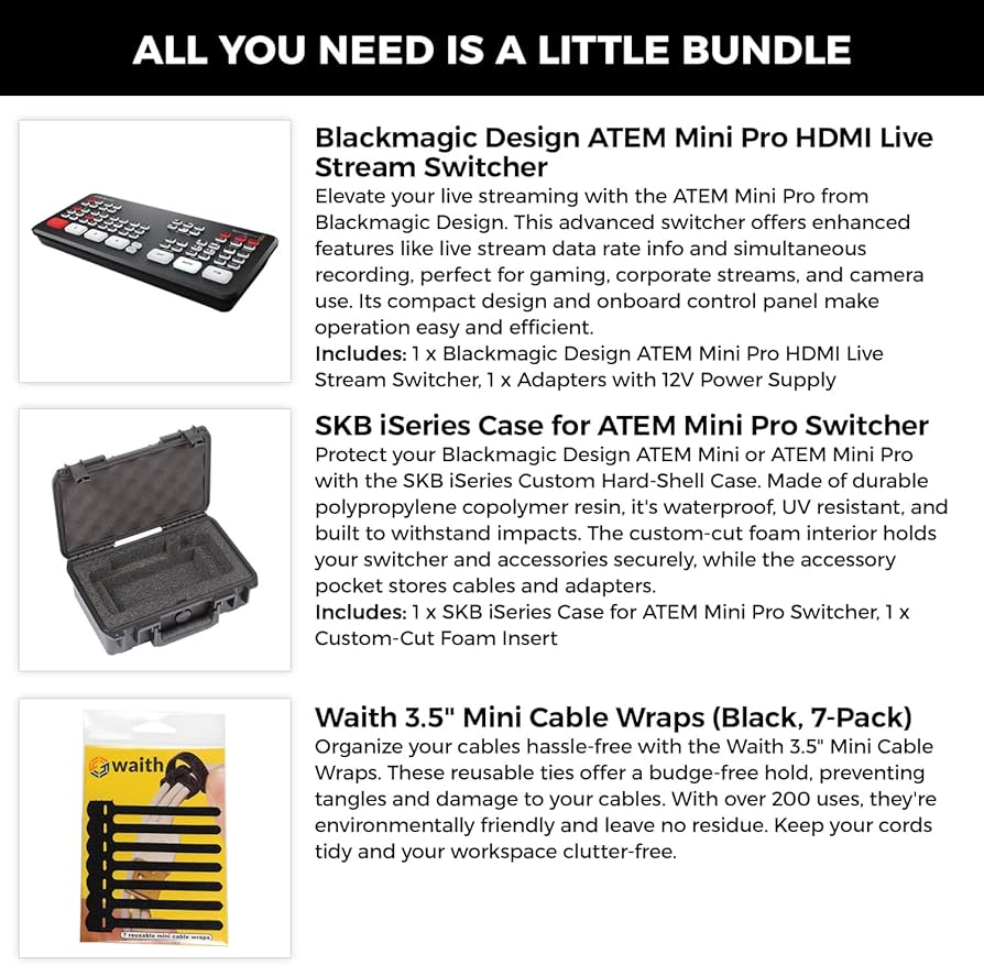 Amazon.com: Blackmagic Design ATEM Mini Pro 4-Channel HDMI Live