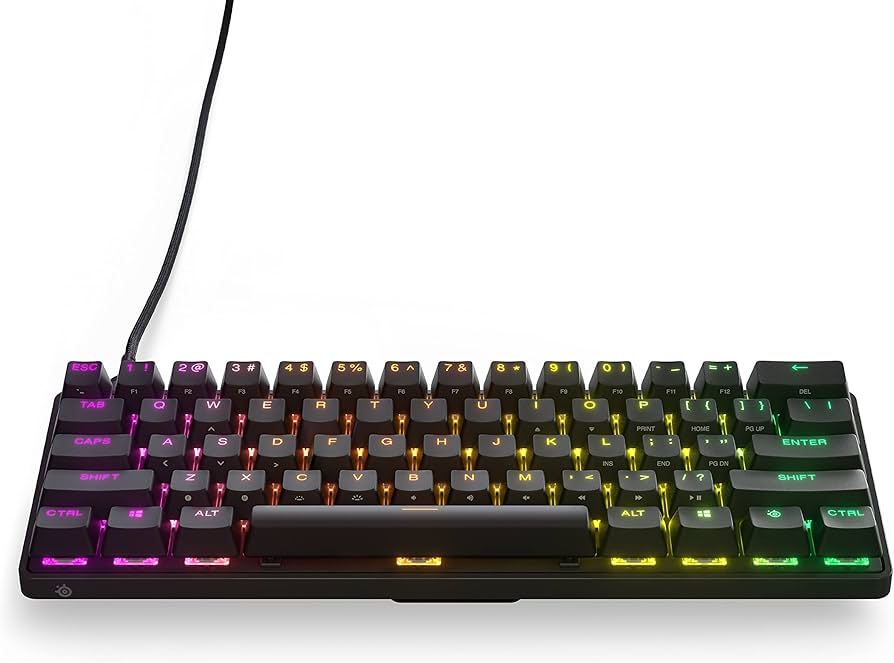 Amazon.co.jp: SteelSeries ゲーミングキーボード ミニサイズ Apex 9