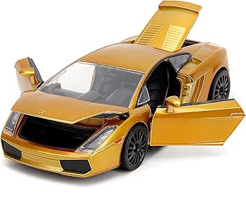 Amazon.com: Jada Fast & Furious Fast X 1:24 Gold Lamborghini