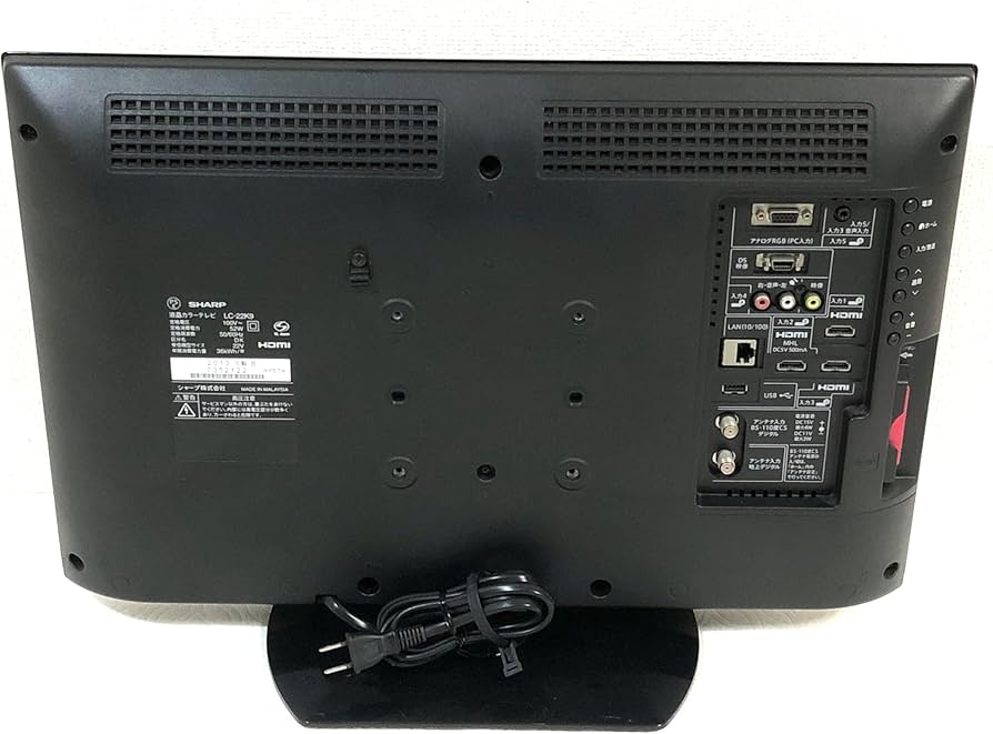 Amazon | シャープ 22V型 ハイビジョン 液晶テレビ ブラック AQUOS LC