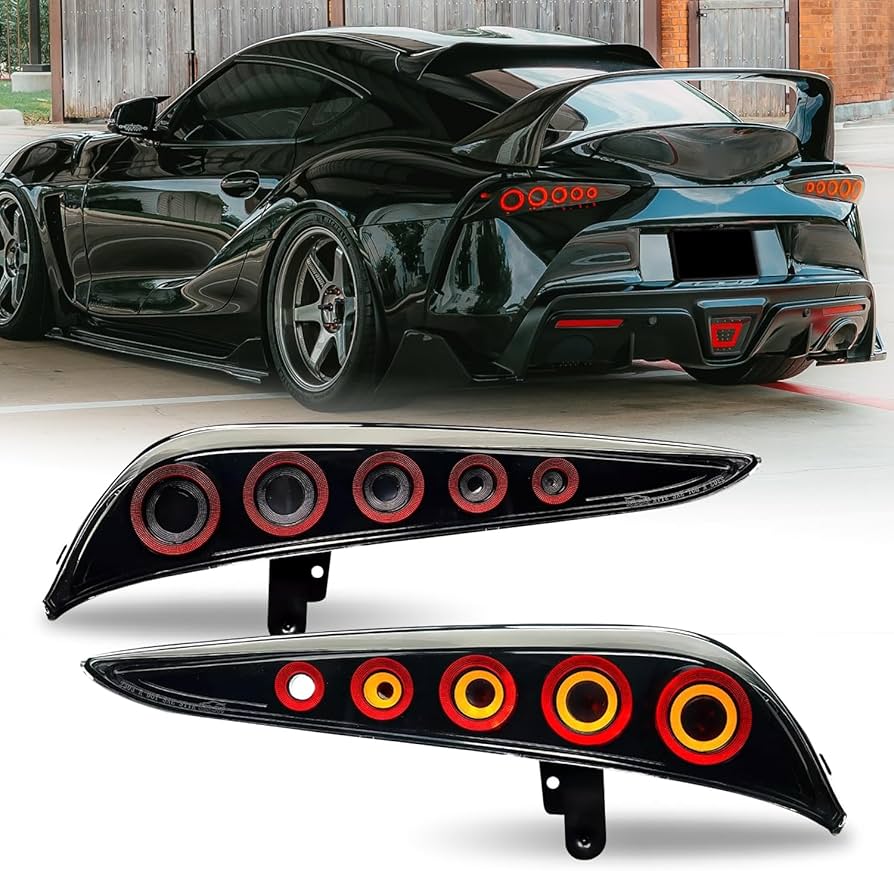 Amazon | HCMOTIONZ トヨタ スープラ LED テールランプ 5代目 DB型 A91