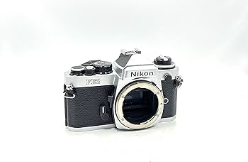 Amazon.com : Nikon FE2 film SLR camera with chrome body; no lens