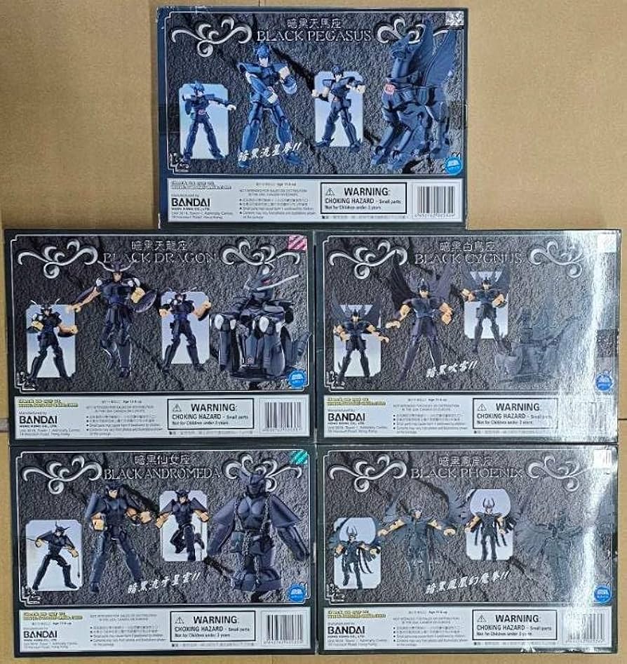 Amazon | 聖闘士星矢 聖闘士聖衣大系 暗黒聖闘士 暗黒聖衣 5種set