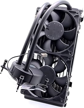 Amazon.co.jp: Deal4GO CPU液体冷却ファンシステム L-クーラー