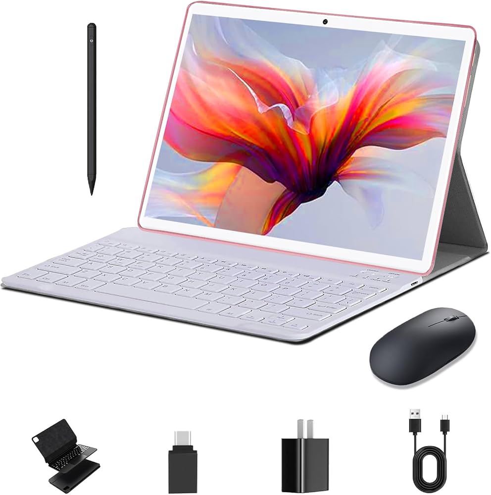 Amazon.co.jp: AOYODKG 2イン1タブレット キーボード付き 4GB RAM 64GB